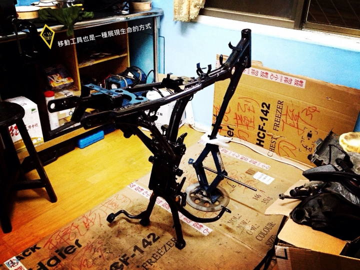 "上集" Cafe racer 大輪徑小跑狼