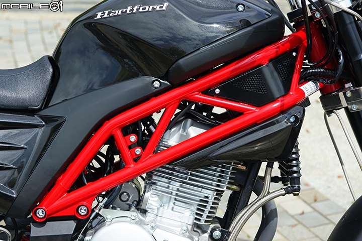 革新黃牌檔車現身 Hartford Falcon 400