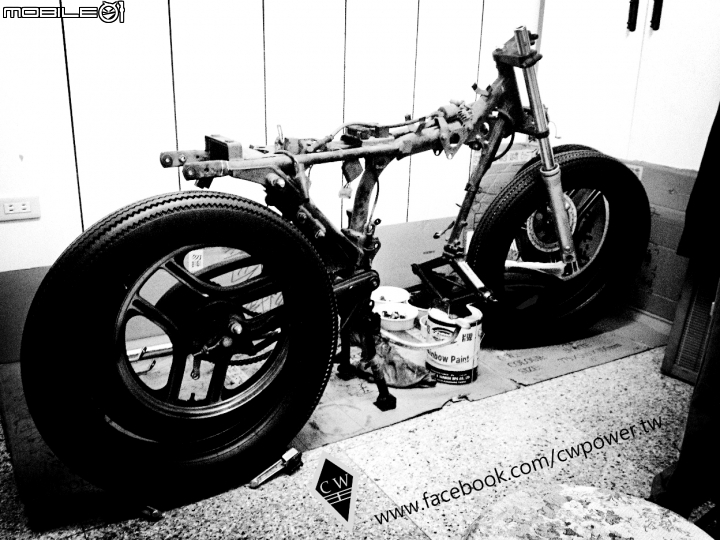 "上集" Cafe racer 大輪徑小跑狼