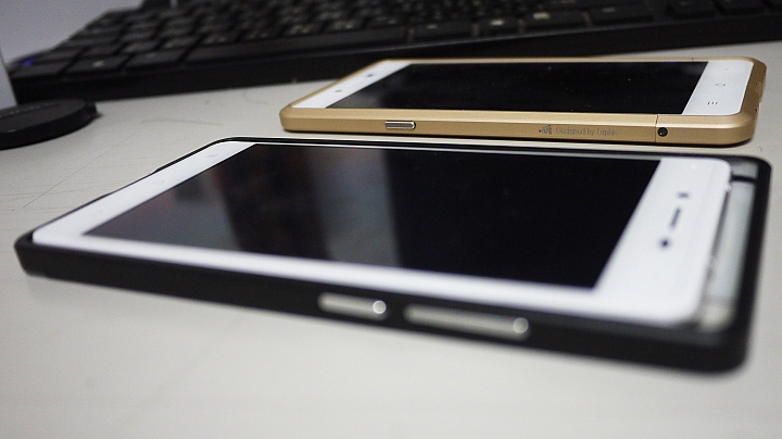 「OPPO R7一閃動人心」試用心得分享加金色R7金屬邊框開箱 (R5金屬邊框贈送)