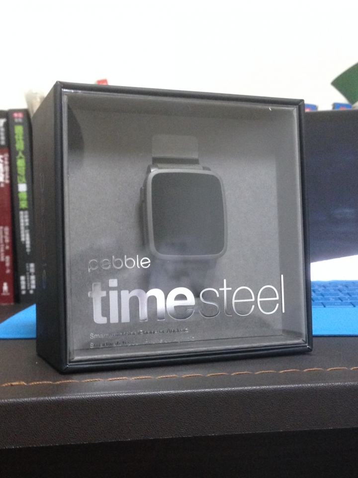 Pebble Time Steel不專業開箱分享~
