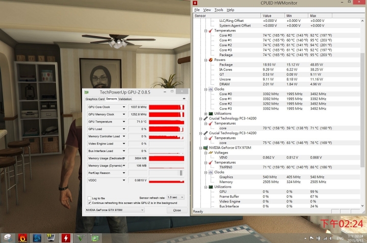 AORUS X3 Plus V3 GTA5與暗黑3遊戲實測