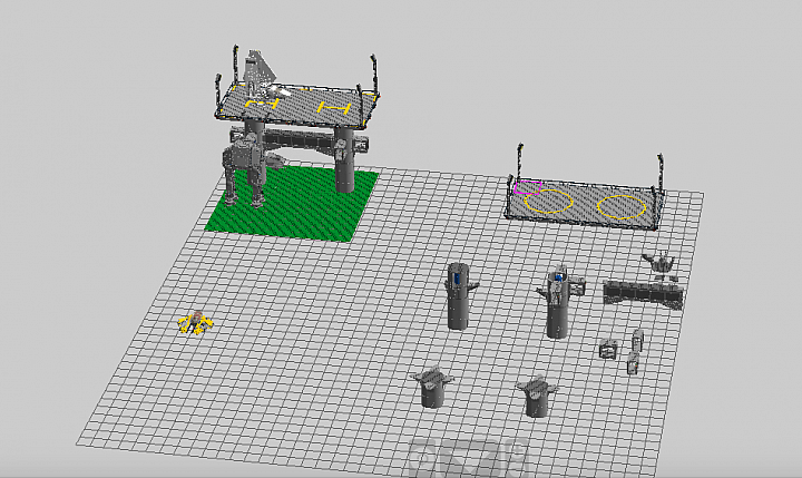 LEGO 星戰 MOC 創作 恩多星降落平台