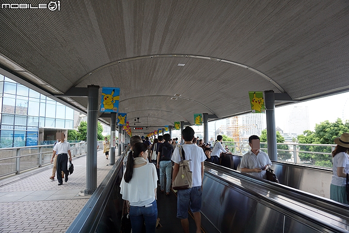 橫濱櫻木町 皮卡丘大量發生中!