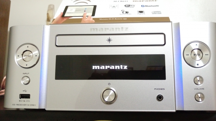 超搭配隨身碟!Marantz M-CR611 不專業及不負責開箱!