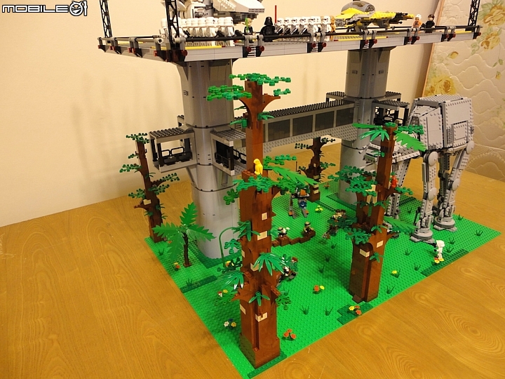 LEGO 星戰 MOC 創作 恩多星降落平台