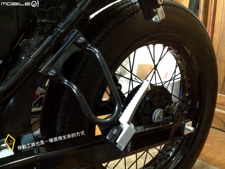 "上集" Cafe racer 大輪徑小跑狼