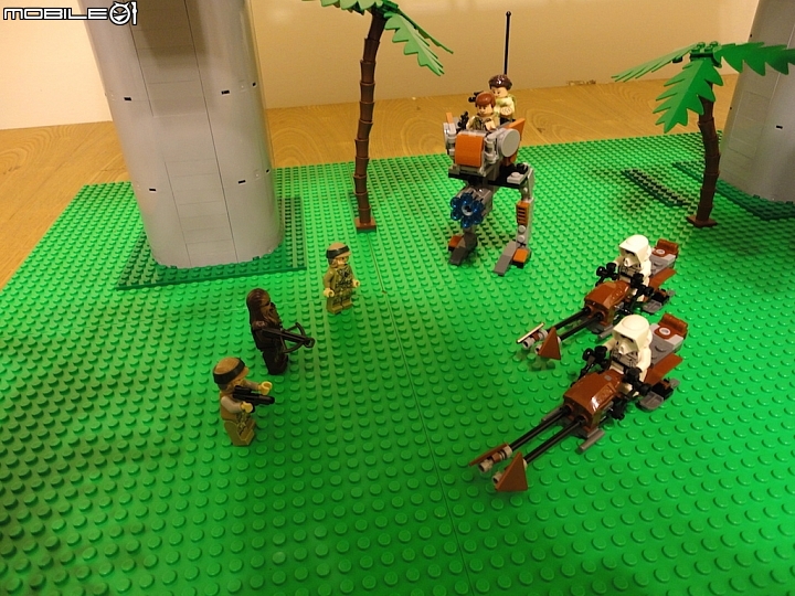 LEGO 星戰 MOC 創作 恩多星降落平台