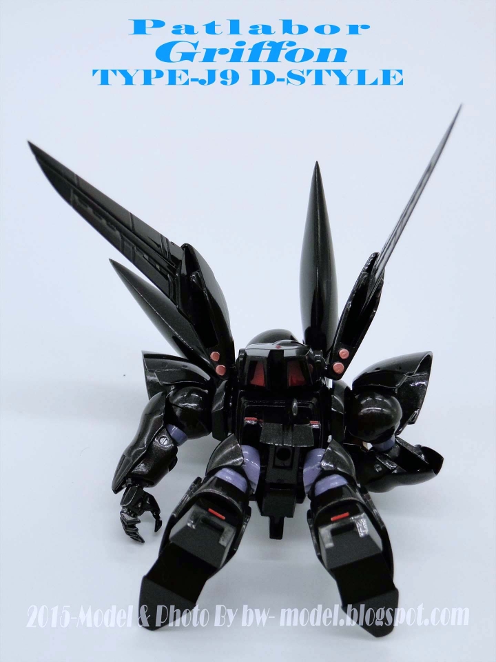 【作品分享】小作品~黑鐵般的男子D-STYLE.機動警察.TYPE-J9.葛里芬