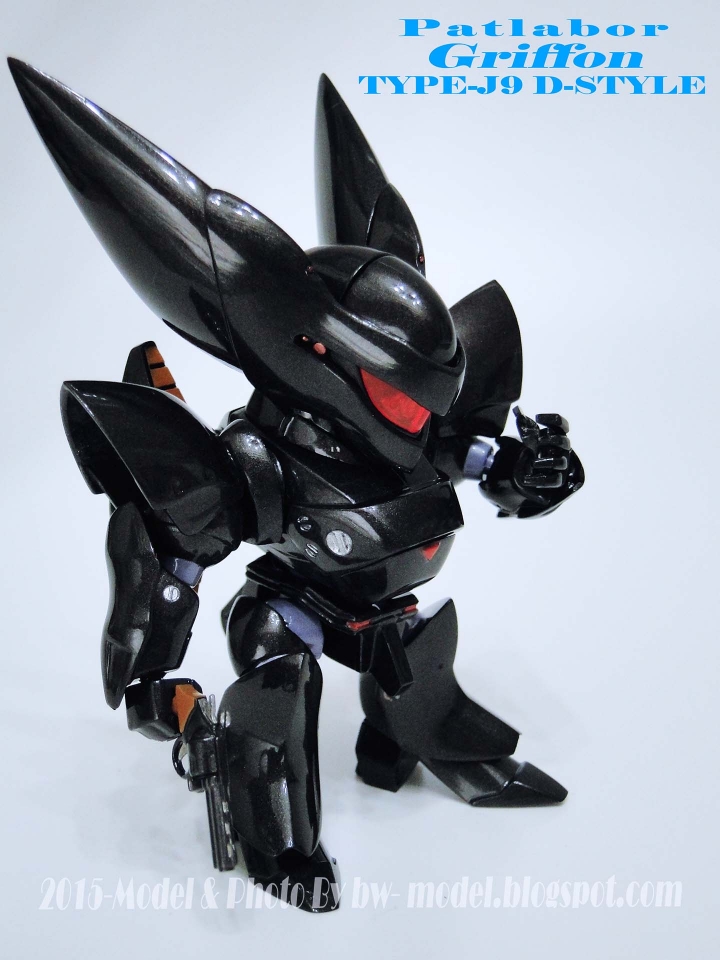 【作品分享】小作品~黑鐵般的男子D-STYLE.機動警察.TYPE-J9.葛里芬