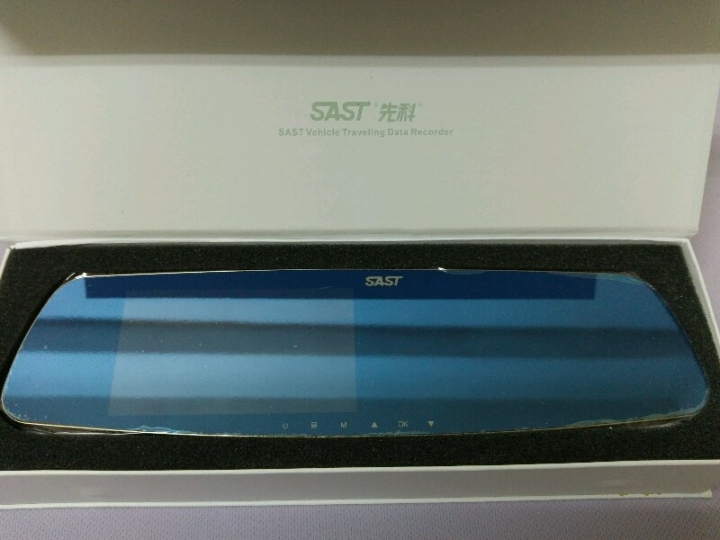 先科S780 5吋 後視鏡 行車紀錄器 倒車顯影 前後 雙鏡頭 錄影 開箱