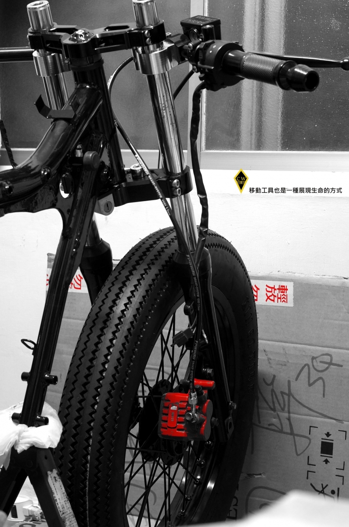 "上集" Cafe racer 大輪徑小跑狼
