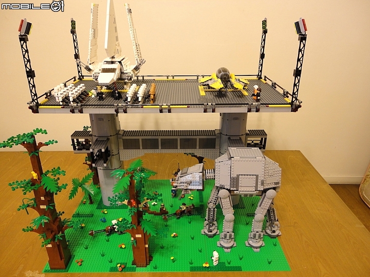 LEGO 星戰 MOC 創作 恩多星降落平台