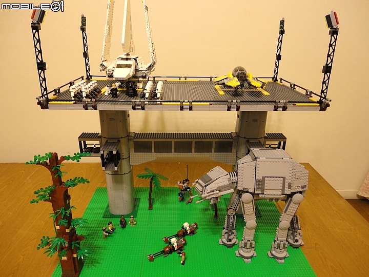 LEGO 星戰 MOC 創作 恩多星降落平台