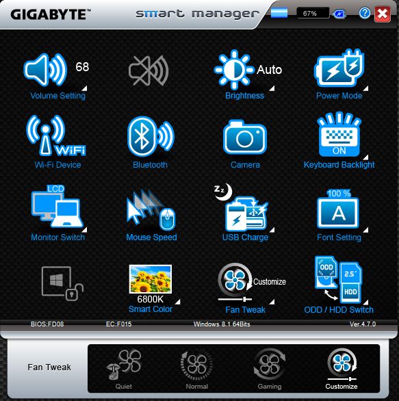 GIGABYTE P37X 外觀與規格開箱分享,出色的顯卡溫度表現(P37K與P37W亦可參考)