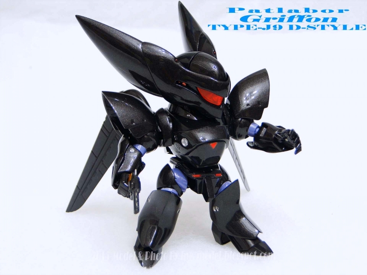 【作品分享】小作品~黑鐵般的男子D-STYLE.機動警察.TYPE-J9.葛里芬