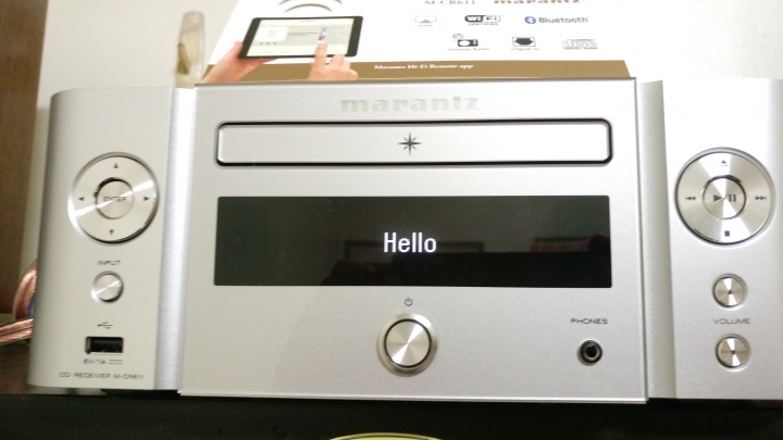 超搭配隨身碟!Marantz M-CR611 不專業及不負責開箱!