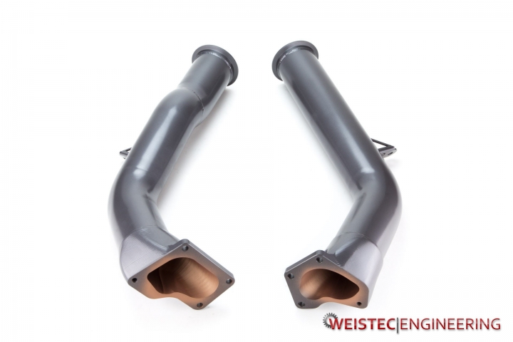 W212 V8 Bi-Turbo - Weistec 前段,中段管 - 預熱開箱
