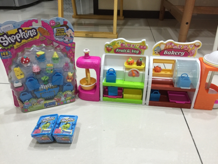 開箱文~SES專櫃美國超夯Shopkins購物寶貝.做工精緻的玩具 !!