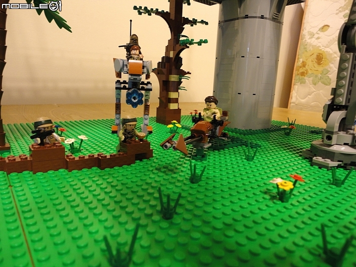 LEGO 星戰 MOC 創作 恩多星降落平台