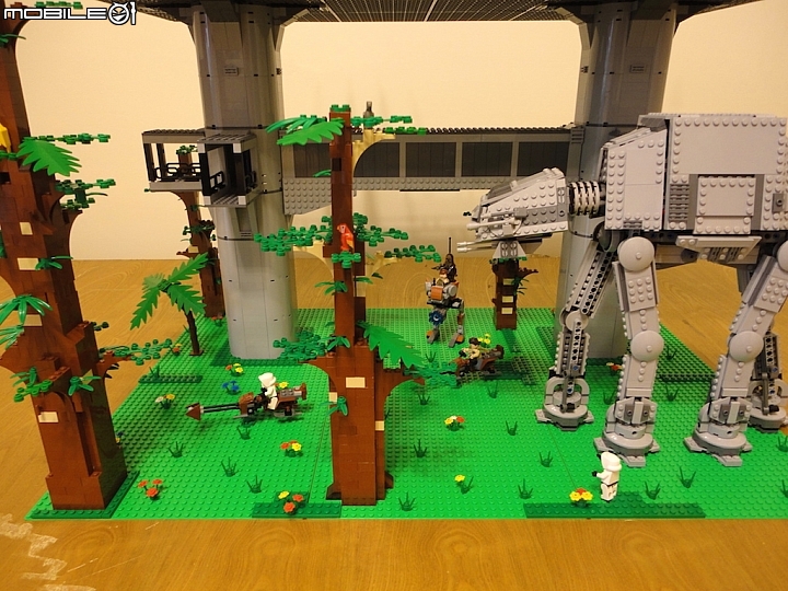 LEGO 星戰 MOC 創作 恩多星降落平台