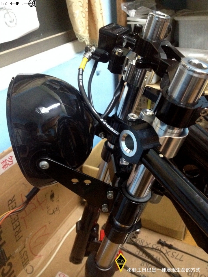 "上集" Cafe racer 大輪徑小跑狼