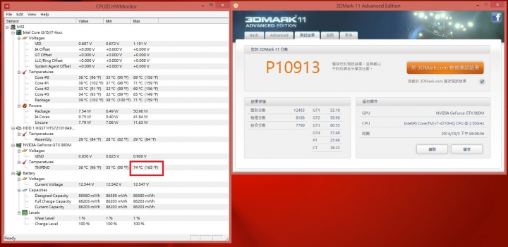 GIGABYTE P37X 外觀與規格開箱分享,出色的顯卡溫度表現(P37K與P37W亦可參考)