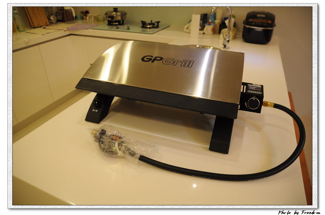 首次開箱-PROKAN GP GRILL桌上型瓦斯烤爐