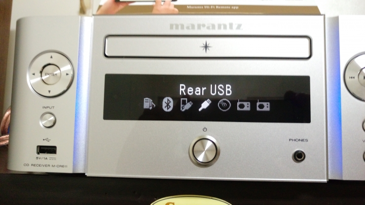 超搭配隨身碟!Marantz M-CR611 不專業及不負責開箱!