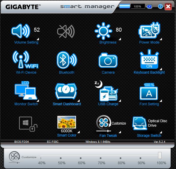 GIGABYTE P37X燒機分享與Smart update介紹