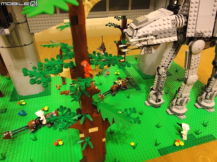 LEGO 星戰 MOC 創作 恩多星降落平台