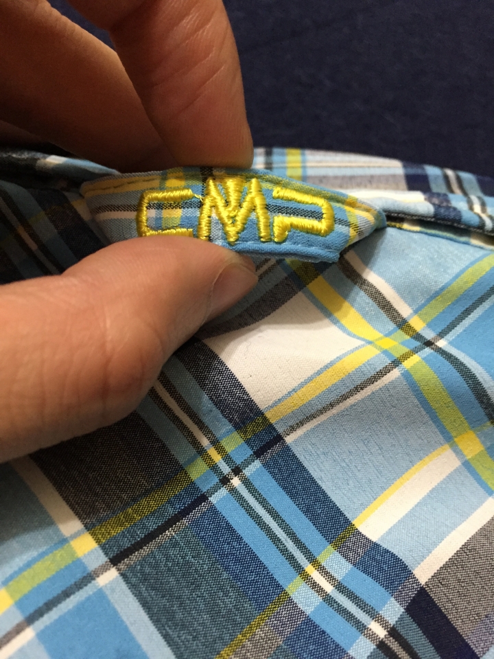 <分享>超乎想像的吸濕排汗+格紋…..CMP襯衫