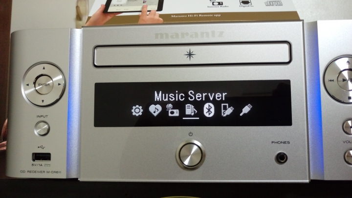超搭配隨身碟!Marantz M-CR611 不專業及不負責開箱!