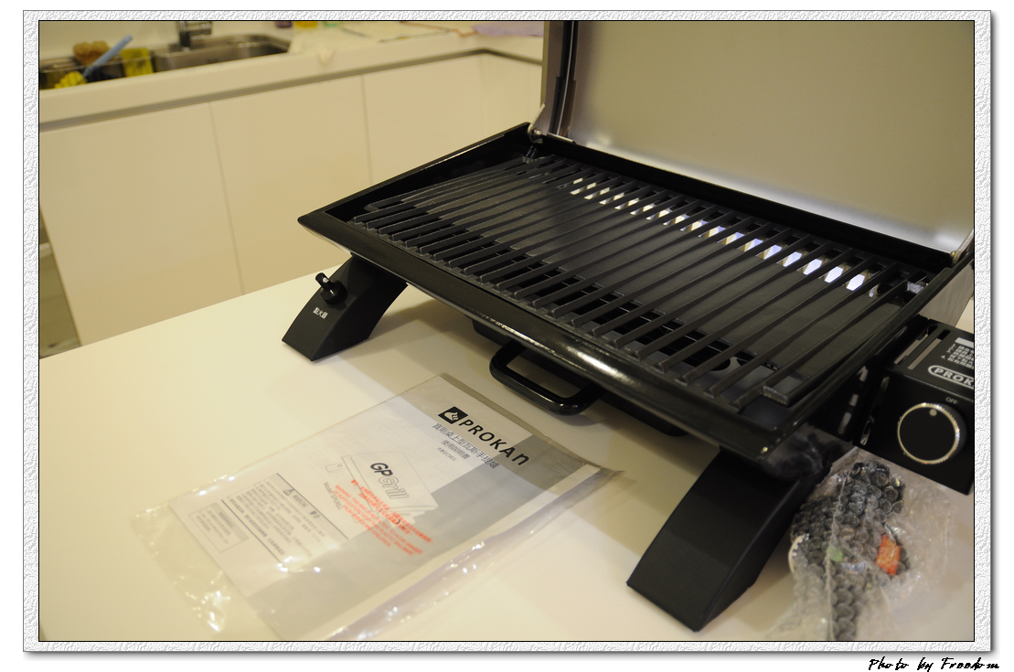 首次開箱-PROKAN GP GRILL桌上型瓦斯烤爐