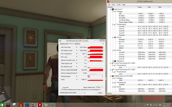 AORUS X3 Plus V3 GTA5與暗黑3遊戲實測