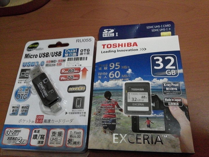 簡單弄懂記憶卡速度 + USB3.0 OTG讀卡機 & 記憶卡實測