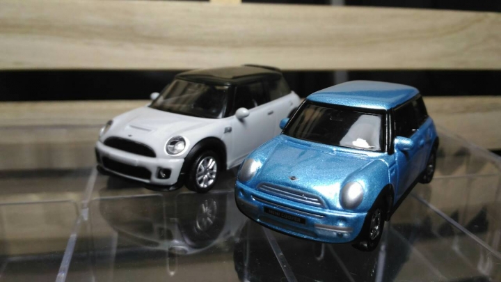 1/64 RMZ City Mini Cooper S (與其他mini做比較)