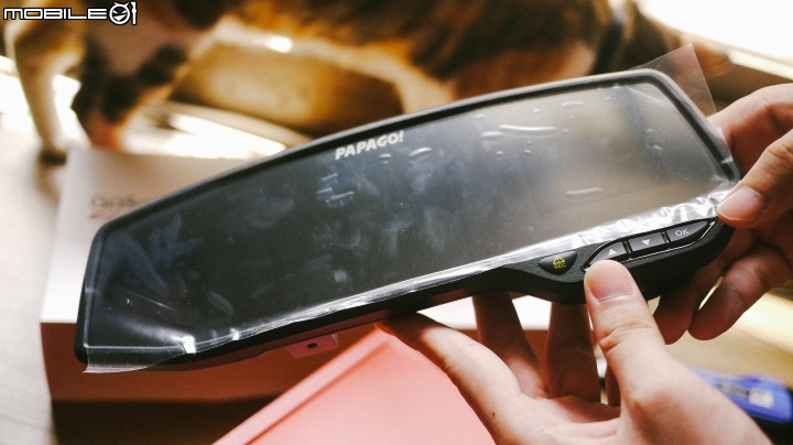 PAPAGO GOSAFE 268 後視鏡行車記錄器不專業開箱文