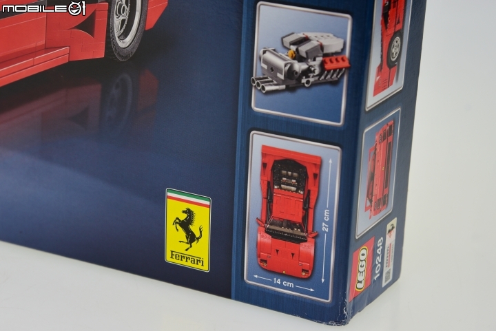 【開箱】經典馬王榮光重現 LEGO Creator 10248 Ferrari F40