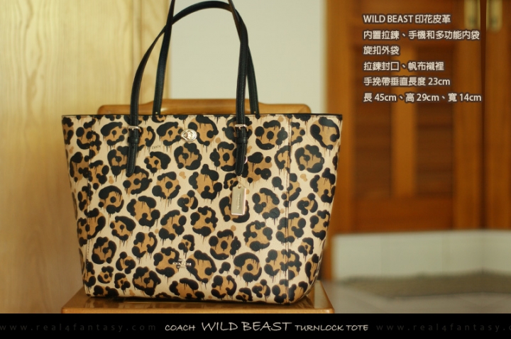 COACH WILD BEAST 托特包