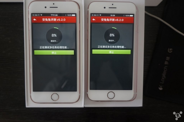 探個究竟,16nm和14nm直播2台玫瑰金6S-64G CPU測試!!!----測試完畢,結果如內!