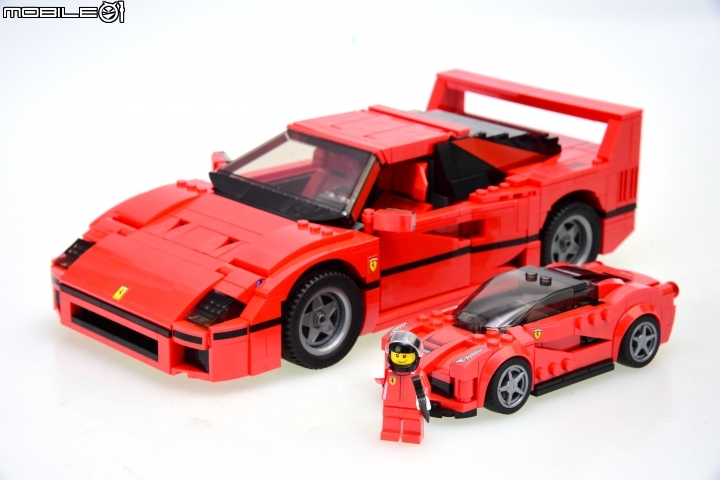 【開箱】經典馬王榮光重現 LEGO Creator 10248 Ferrari F40