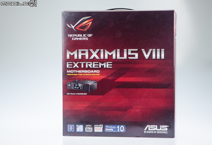 夢幻規格玩家至上 華碩MAXIMUS VIII EXTREME ROG主機板