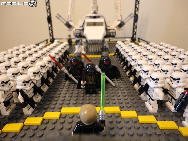 LEGO 星戰 MOC 創作 恩多星降落平台