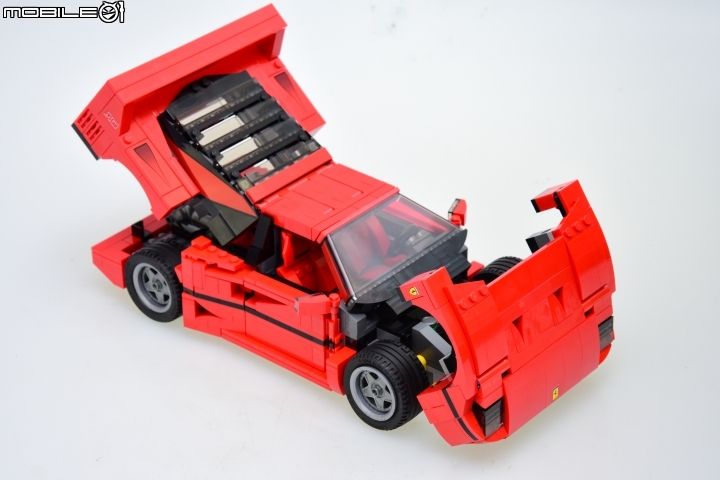 【開箱】經典馬王榮光重現 LEGO Creator 10248 Ferrari F40
