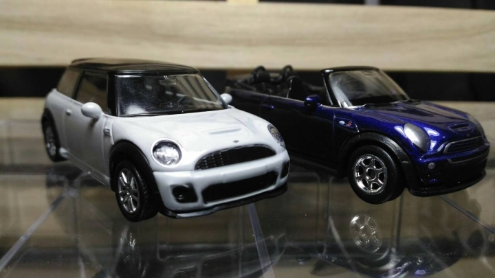 1/64 RMZ City Mini Cooper S (與其他mini做比較)