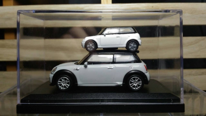1/64 RMZ City Mini Cooper S (與其他mini做比較)