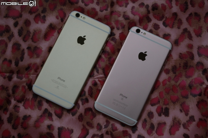 iPhone 6s&6s+玫瑰金 64GB雙開箱