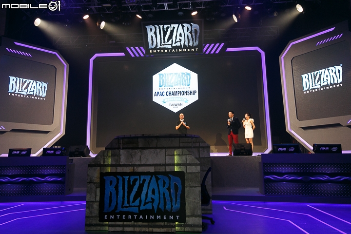 【採訪】Blizzard 亞太區冠軍賽開幕 一起為台灣選手加油!