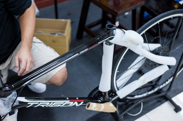 人生第二台公路車 TRIGON TR688